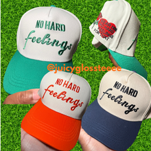 Load image into Gallery viewer, No Hard Feelings Hat (snapback) unisex
